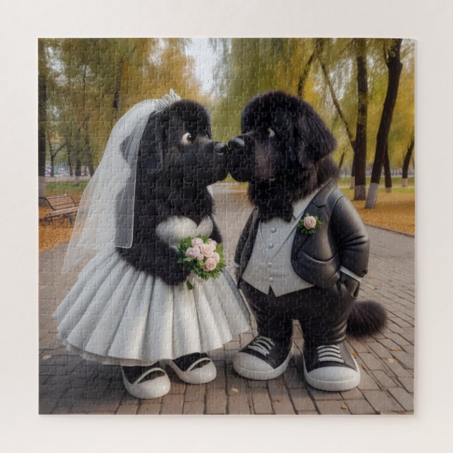 Wedding newfs jigsaw puzzle (Vertical)