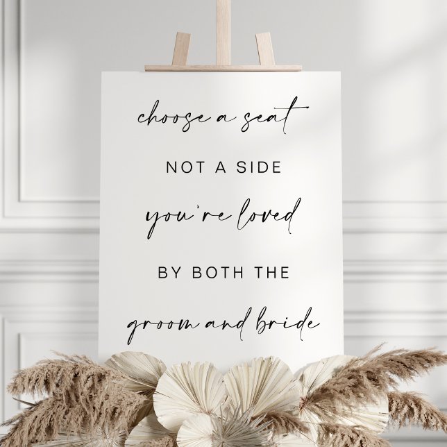 Wedding No Assigned Seats, Sit Anywhere Sign (Creator Uploaded)