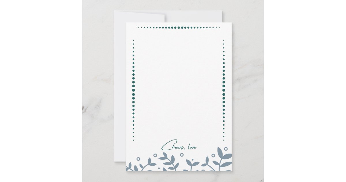 Wedding note cards Zazzle