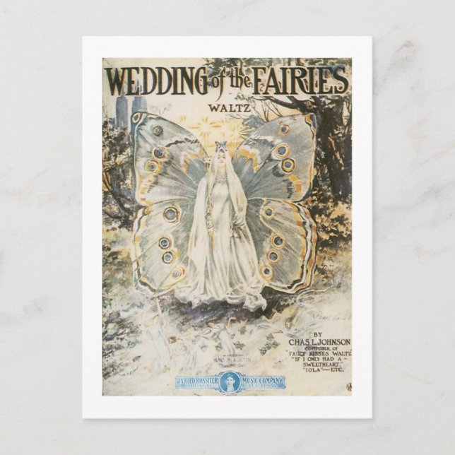 Wedding of the Fairies Postcard (Front)