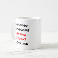 Best wedding Officiant Ever Funny Newlywed Gift Coffee Mug