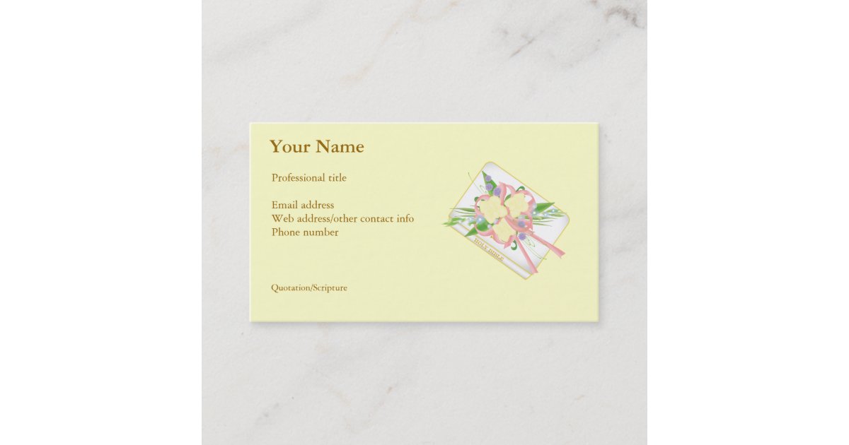 Wedding Officiant Business Cards