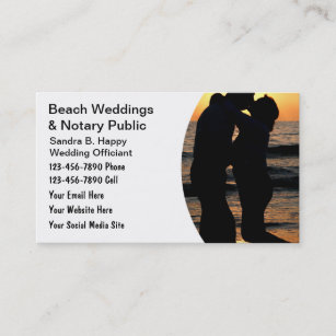Wedding Officiant Business Cards Zazzle Wedding Officiant Business Cards