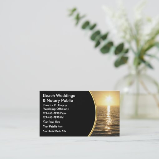 Wedding Officiant Business Cards Zazzle