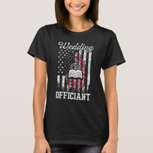 Wedding Officiant Proposal Internet Ordained Minis T-Shirt