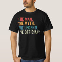 Wedding Officiant T-Shirt, Officiant Gif