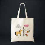 Wedding Officiant Unicorn Funny Proposal Tote Bag<br><div class="desc"> This funny unicorn tote bag is the perfect proposal gift for your wedding officiant. It will always remind the recipient of the special day he/she got to marry you and your partner.</div>