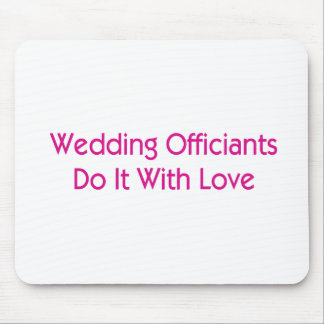 Wedding Officiants Mouse Pad