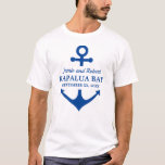 Wedding On The Beach, By The Sea Or On A Boat T-shirt at Zazzle