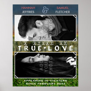 Wedding or Engagement Family Photo Romantic Movie Poster