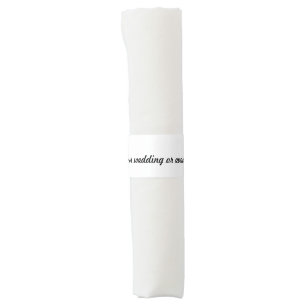 Wedding or party napkin bands