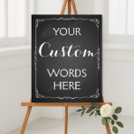 Wedding or Party Sign make your own custom