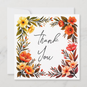 Wedding or Shower Thank you cards