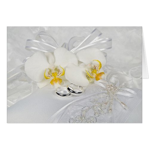 Wedding Orchids and Rings