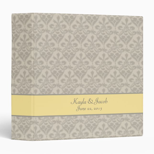 Wedding Organizer Binder (Front/Spine)