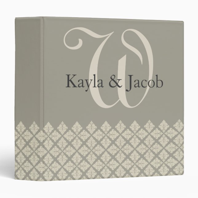 Wedding Organizer Binder (Front/Spine)