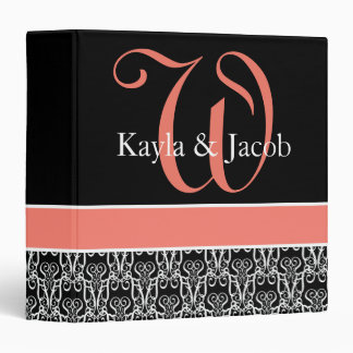 Wedding Organizer Binder Coral 1