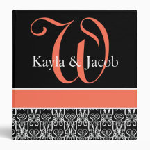 Wedding Organizer Binder Coral 2