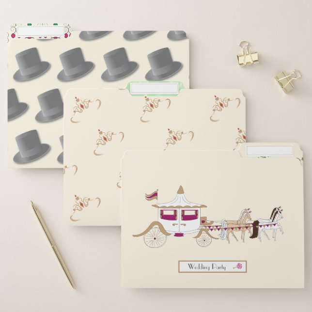 Wedding Organizer File Folder (Set)