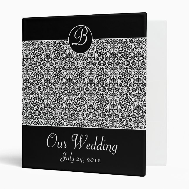Wedding Organizer, Planning Binder and Memory Book (Front/Inside)