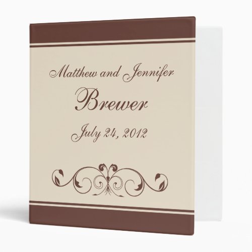 Wedding Organizer Planning Binder and Memory Book