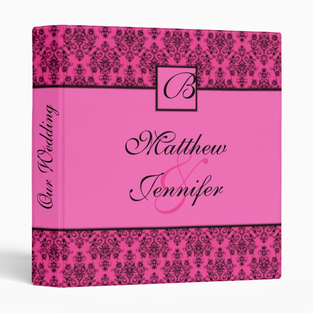 Wedding Organizer, Planning Binder and Memory Book (Front/Spine)