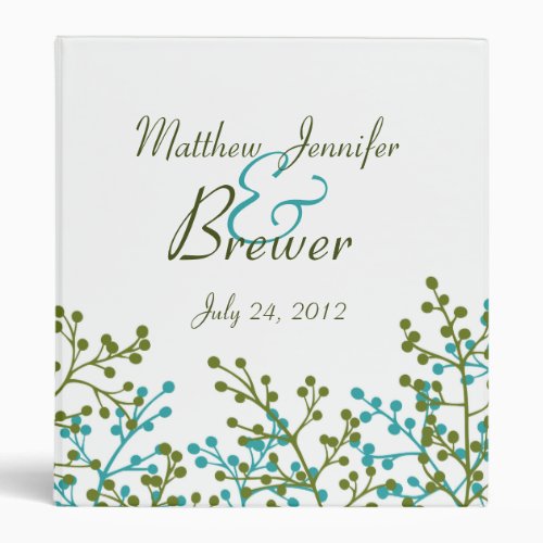 Wedding Organizer Planning Binder and Memory Book