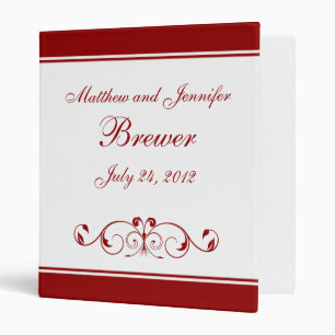 Wedding Organizer, Planning Binder and Memory Book