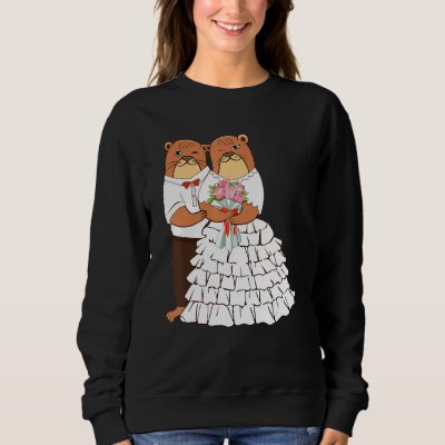 Wedding Others Otter Animal Marine Biologist Sweatshirt