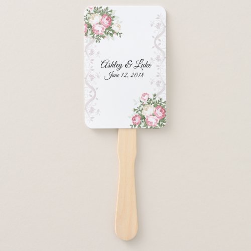 Wedding Paddle Fan