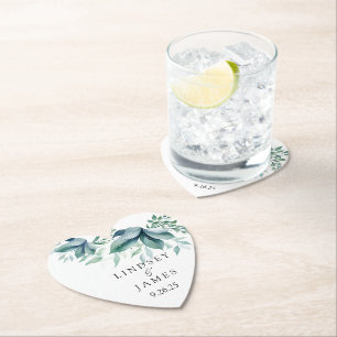 Wedding  paper coaster