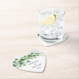 Wedding  paper coaster