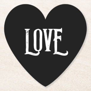 WEDDING PAPER COASTER LOVE FAVORS