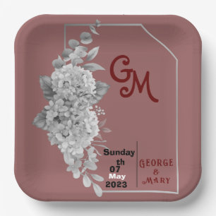 Wedding    paper cups plates