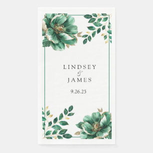 Wedding paper guest towels