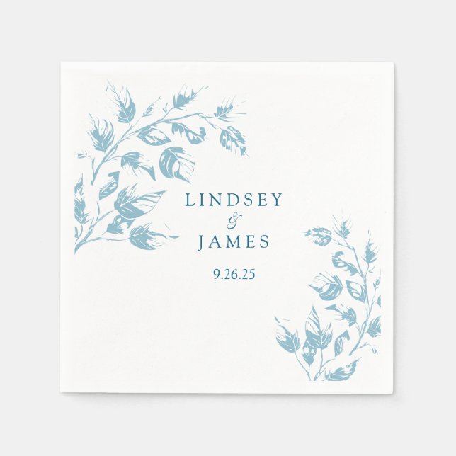 Wedding Paper Napkins (Front)