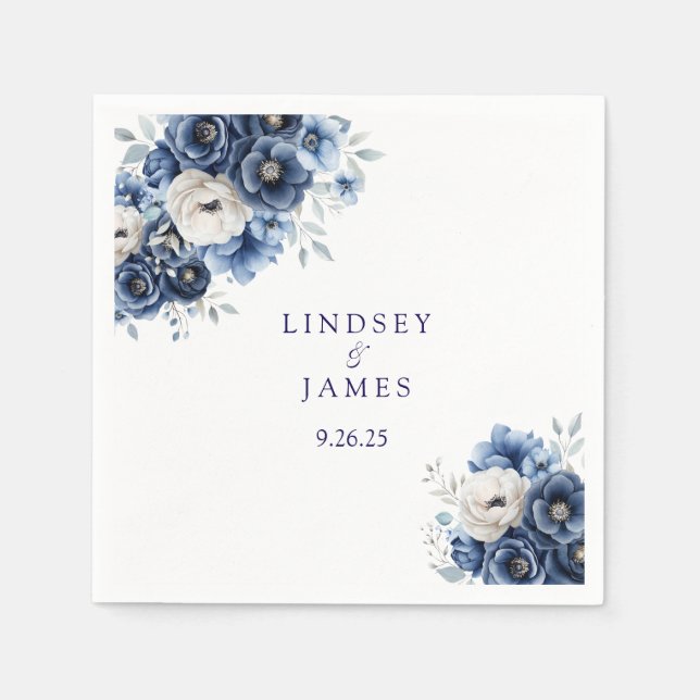 Wedding Paper Napkins (Front)