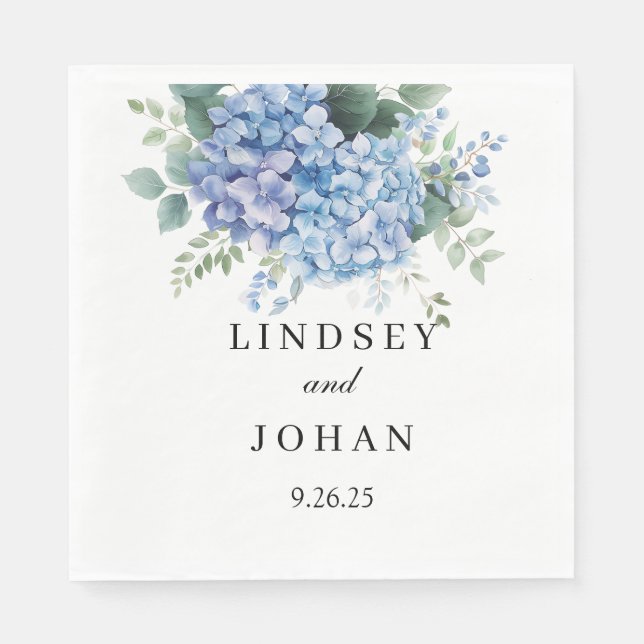 Wedding Paper Napkins (Front)