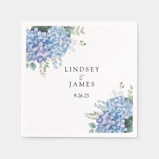 Wedding Paper Napkins (Front)