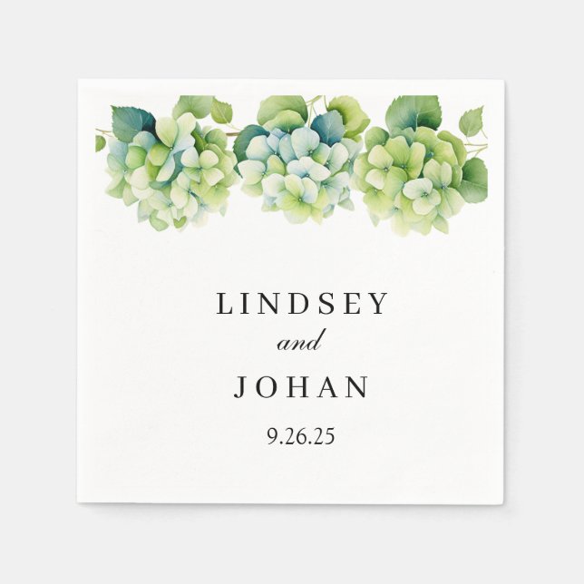 Wedding Paper Napkins (Front)