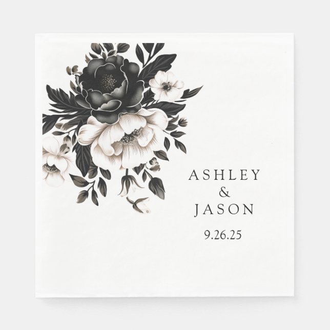 Wedding Paper Napkins (Front)