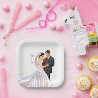 Wedding Paper Plate
