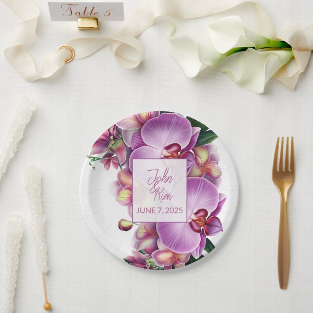 Wedding Paper Plates (Wedding)