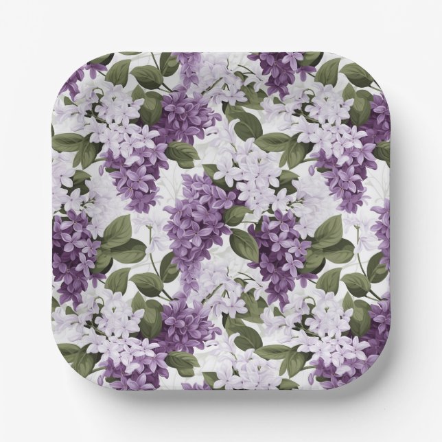 Wedding Paper Plates (Front)