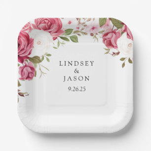 Wedding  paper plates