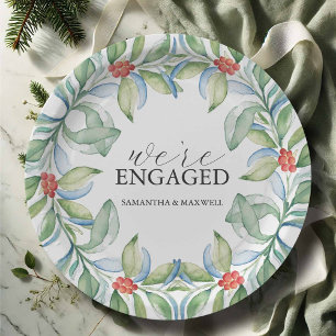 Wedding Paper Plates for Christmas