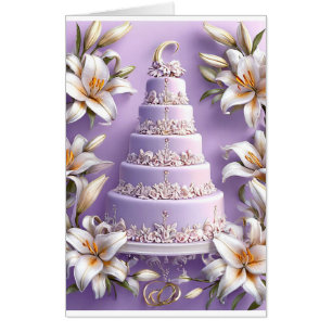 Wedding party art card