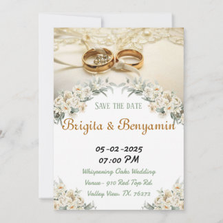 Wedding Party Cards. Holiday Card