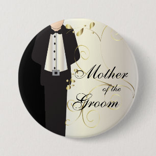 Wedding Party Designs Pinback Button