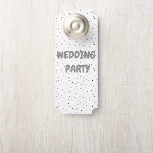 Wedding Party Door Ticket Hanger